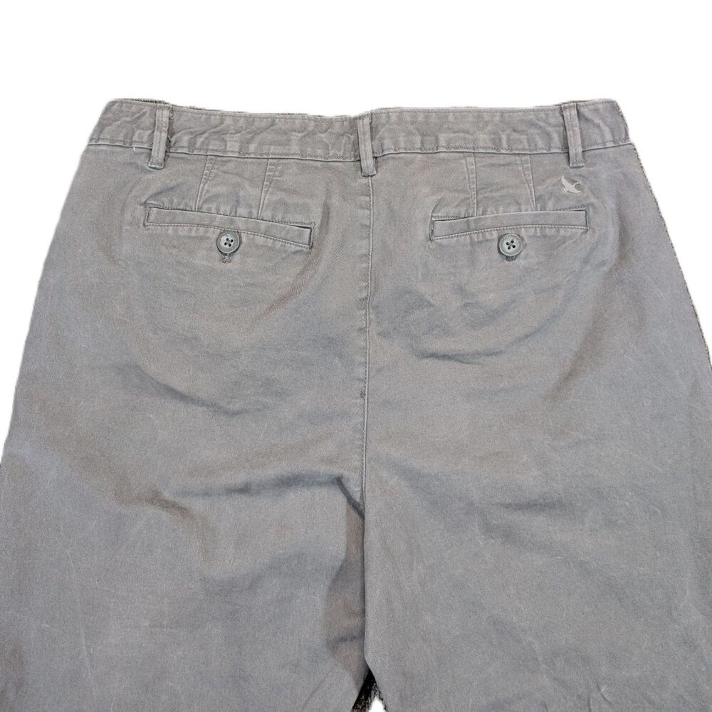Eddie Bauer Womens 14 Flat Front Stretch Cropped Chino Pants - Picture 3 of 10
